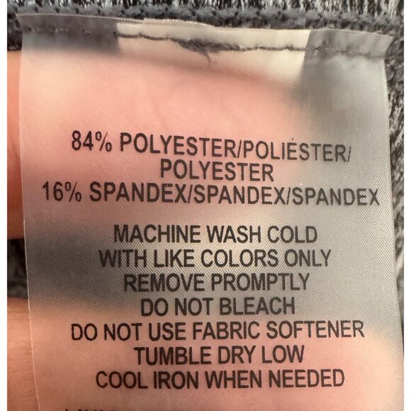 NWT Calvin Klein Medium Performance Heather Gray Racerback Athletic Dress - Picture 15 of 16